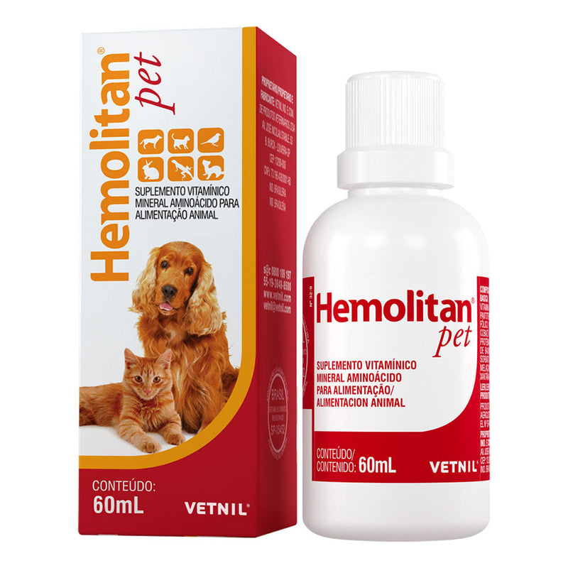 Suplemento Vitamínico Hemo Care Inovet 30ml