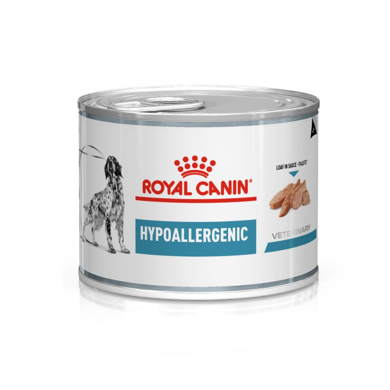 Ração Úmida Lata Royal Canin Veterinary Hypoallergenic Canine - 400 G