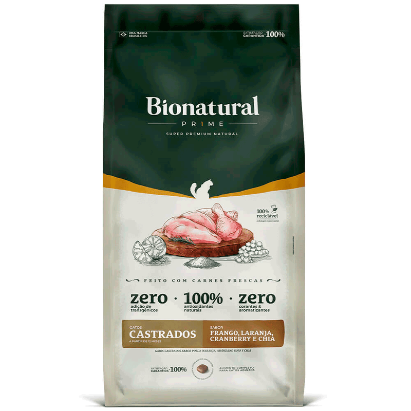 Ração Tutano Gatos Castrados Frango 1kg