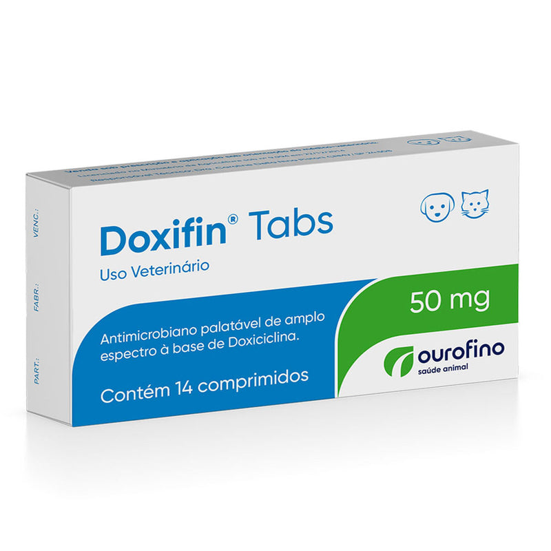 Doxiciclina 100Mg Comprimido Vetnil 14 Comprimidos