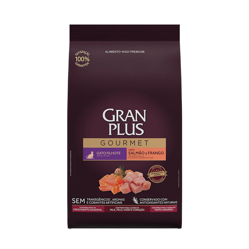 Ração GranPlus Gourmet Gatos Castrados Ovelha e Arroz 3kg