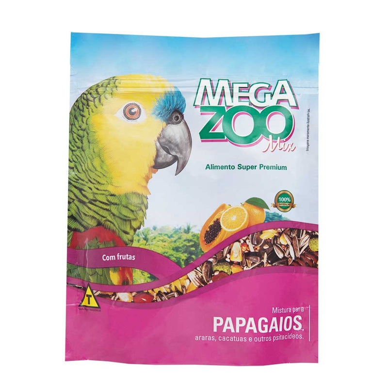Megazoo Mix Papagaio 350g