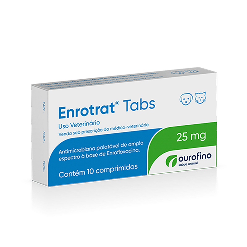 Enrotrat Tabs 25mg Ouro Fino