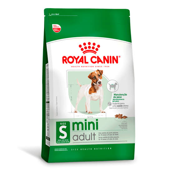 Ração Seca Royal Canin Mini Adult Para Cães Adultos de Porte Pequeno 1kg