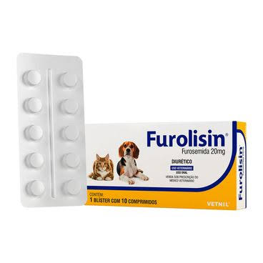 Furolisin 20mg 10 Comprimidos