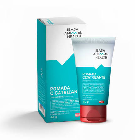 Pomada Ibasa Cicatrizante para Cães e Gatos