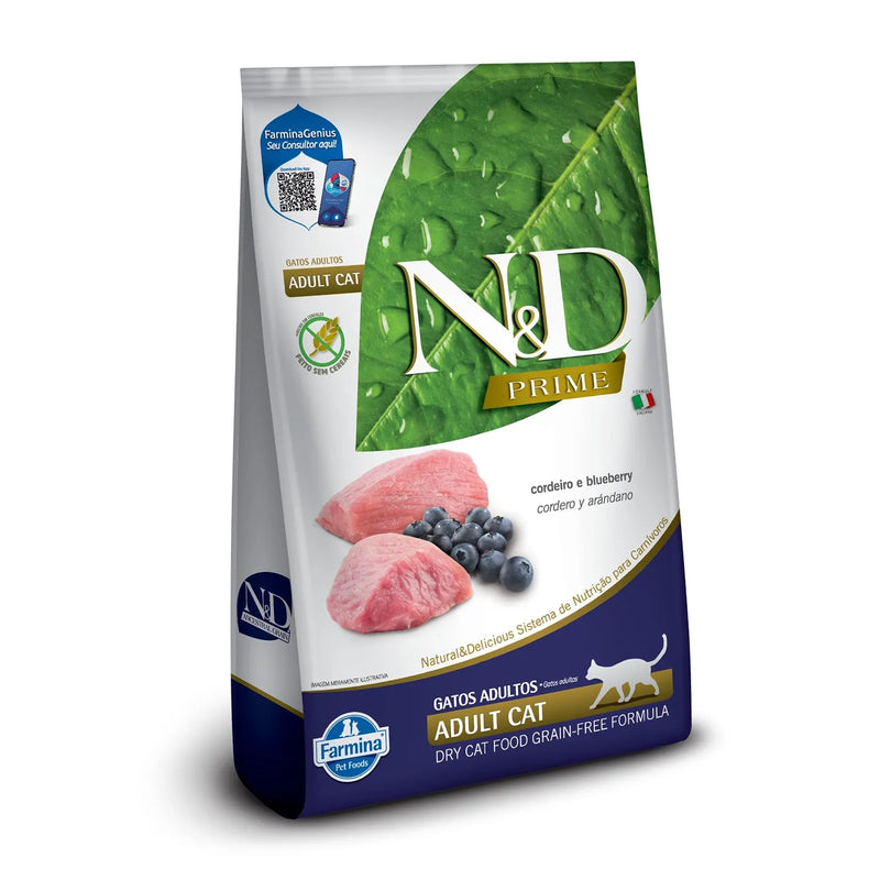 N&D Prime Cordeiro Blueberry 2,5kg