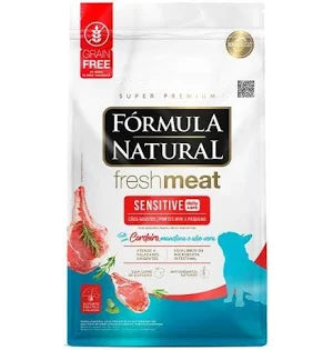 Fórmula Natural Fresh Meat P/ Cães Sensitive Cordeiro 2,5kg