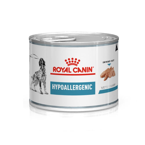 Ração Úmida Lata Royal Canin Veterinary Hypoallergenic Canine - 400 G