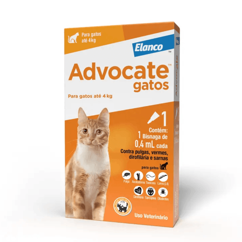 Advocate Gatos ate 4kg