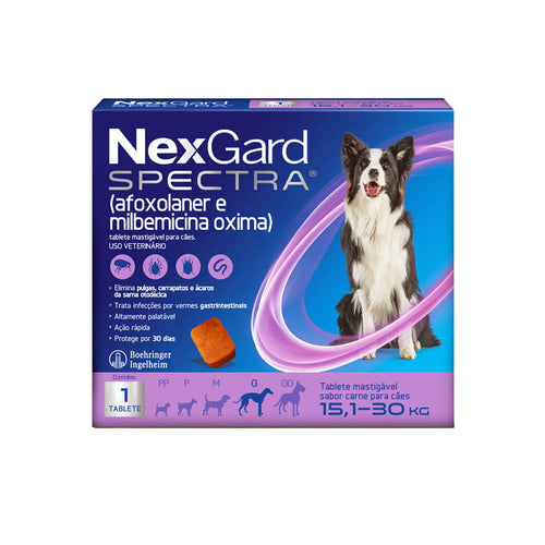 Nexgard Spectra M 15,1 A 30kg 1 Tablete