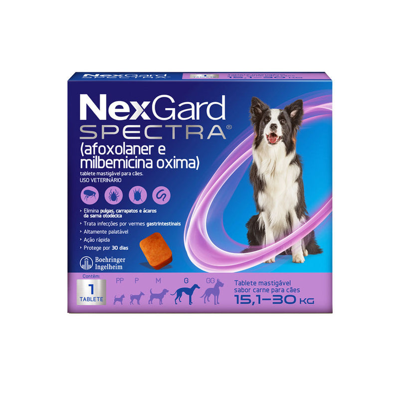 Nexgard Spectra M 15,1 A 30kg 1 Tablete