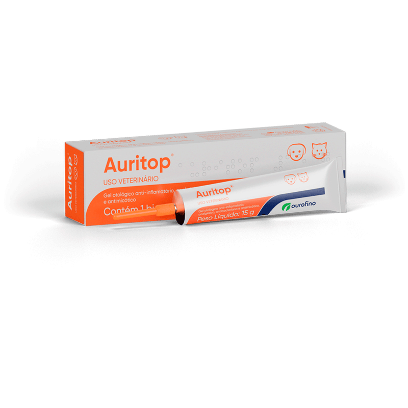 Gel Otológico Auritop Ourofino 15g