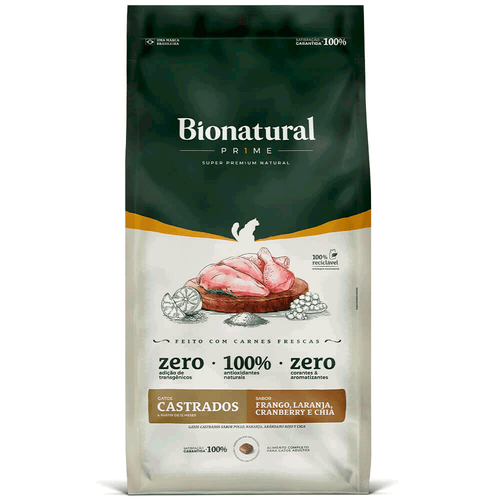 Ração Para Gatos Castrados Tutano Sabor Frango 3kg