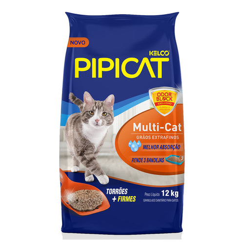 Areia Sanitária Mini Mais Cat Super Premium 4kg
