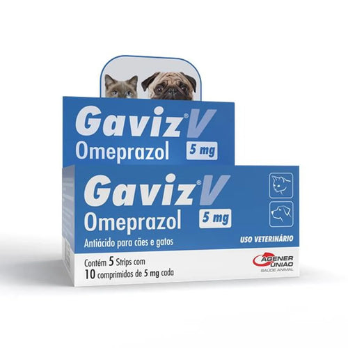 Gaviz V (omeprazol) 10 Mg 01 Cartela C/ 10 Comprimidos