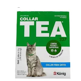 Coleira Antiparasitária Externo Para gatos 33 Cm Konig