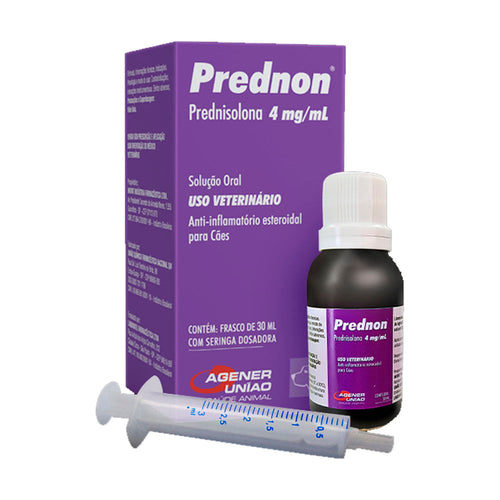 Prednon 4mg Agener União Prednisolona Oral 30ml