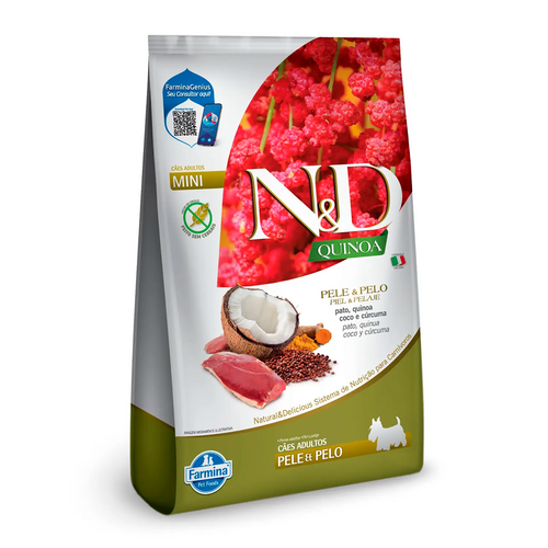 N&D Quinoa Pele E Pelo Pato 2,5kg