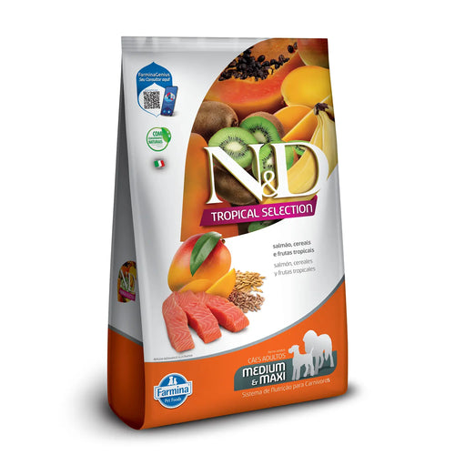 Ração N&D Ocean Salmão E Melão Para Cães Adultos Raças Pequenas 2,5kg