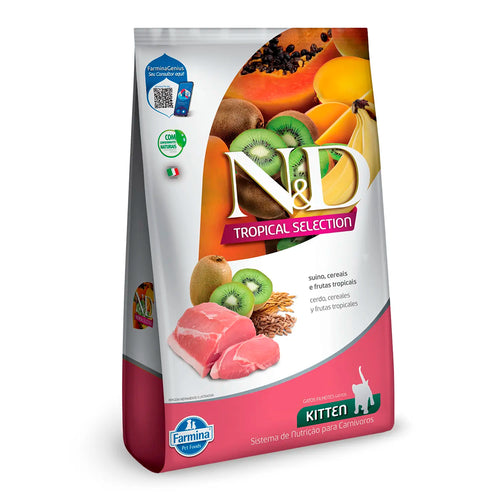Lata Farmina N&D Natural Para Gatos Cordeiro 70g