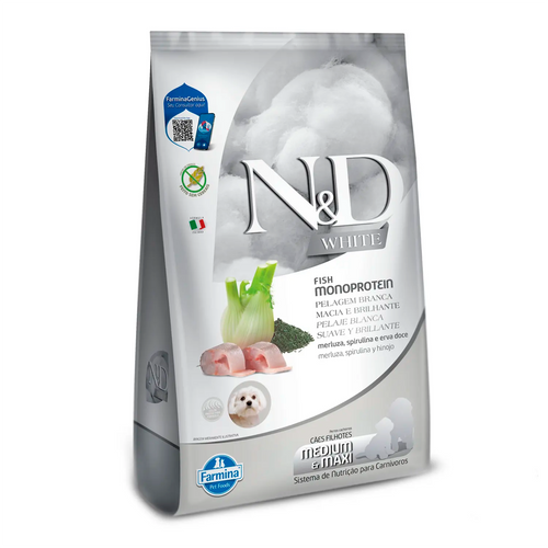 Ração Farmina N&D Spirulina Cordeiro Para Cães Filhotes Raças Pequenas 2kg