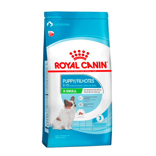 Ração Seca Royal Canin X-Small Para Cães Filhotes de Porte Mini 1kg