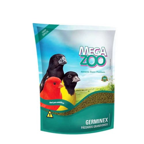 Ração Megazoo Germinex Para Pássaros Granívoros 350g