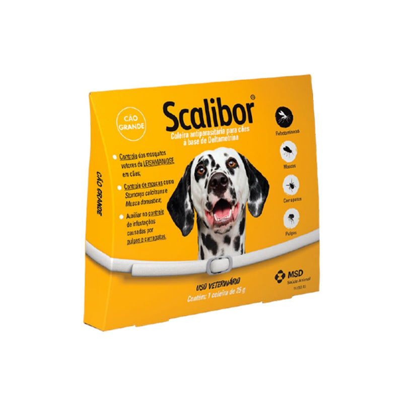 Coleira Antiparasitária Externo Para Cachorros 33 Cm Konig