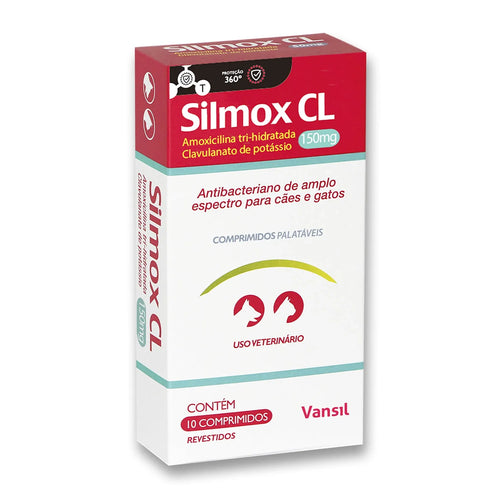 Silmox para Cães e Gatos 50mg Vansil 10cpr