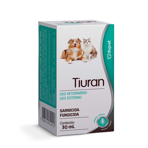 Sabonete Sarnicida Tiuran Para Cães e Gatos Duprat 80g