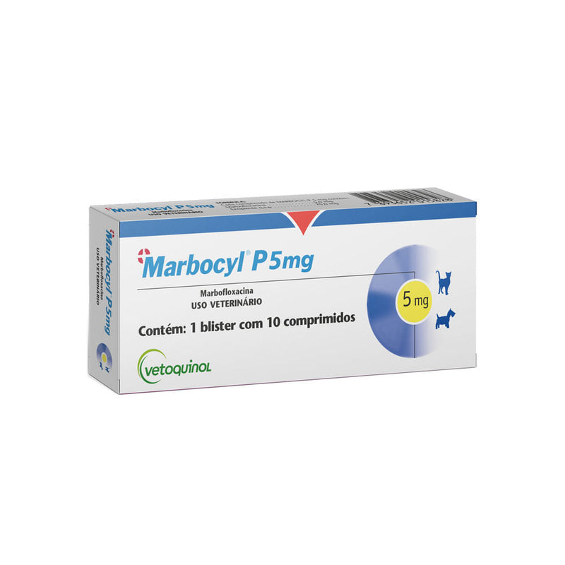 Marbocyl P 5mg 10 Comprimidos