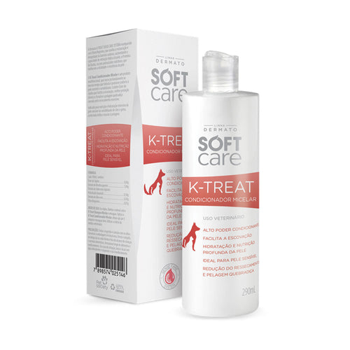 Condicionador K-Treat Soft Care MicelarPet Pet Society 290ml