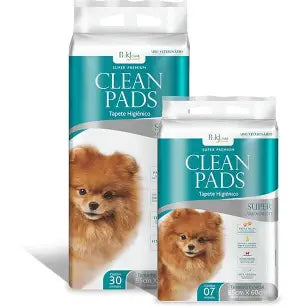 Tapete Higiênico Super Premium Clean Pads Para Cães 30un