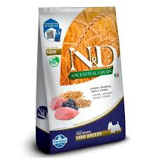 Ração N&D Ancestral Grain Cães Adultos Mini Sabor Cordeiro 2,5 Kg