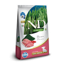 Ração Farmina N&D Spirulina Suíno Para Cães Filhotes Raças Pequenas 2kg