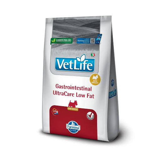 Ração Farmina Vet Life Gastrointestinal Ultracare Low Fat Para Cães Adultos 1,5 Kg