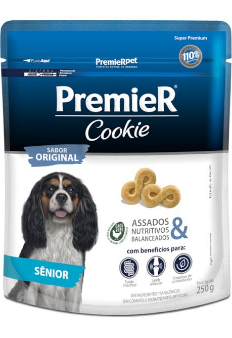 Cookie Cães Sênior Premier 250g