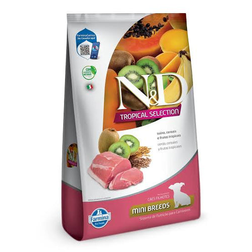 Ração N&D Tropical Cão Filhote Porte Pequeno Suíno 2kg