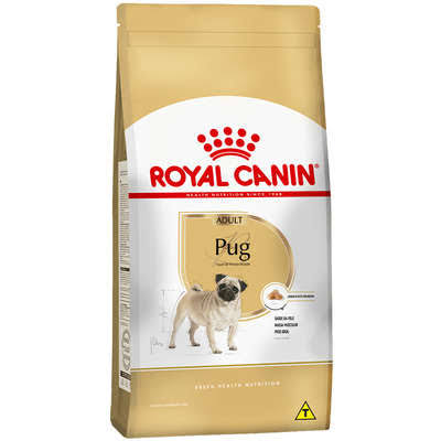 Ração Seca Para Cães Adultos da Raça Pug Royal Canin 1kg