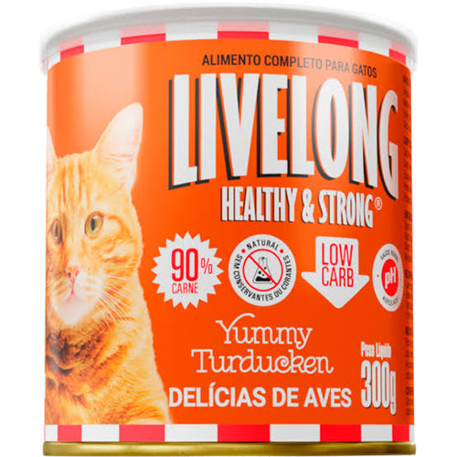 Live Long Gato Delicias Aves 300g