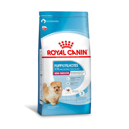 Ração Seca Royal Canin Mini Indoor Para Cães Filhotes Porte Pequeno 1kg