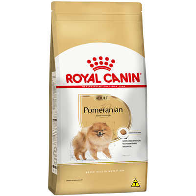 Ração Seca Royal Canin Pomeranian Para Cães Adultos da Raça Lulu da Pomerânia 1kg