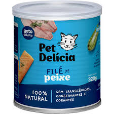 Filé de Peixe Para Gatos Pet Delicia 320g