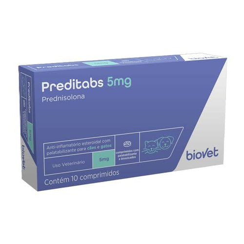 Preditabs 5mg Comprimido Biovet 10 Comprimidos