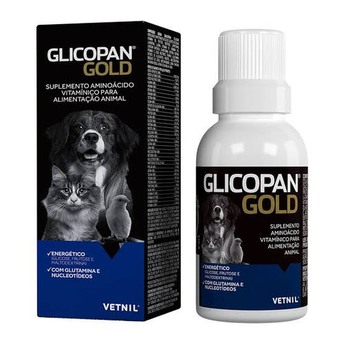 Suplemento Glicopan Gold Vetnil 30ml