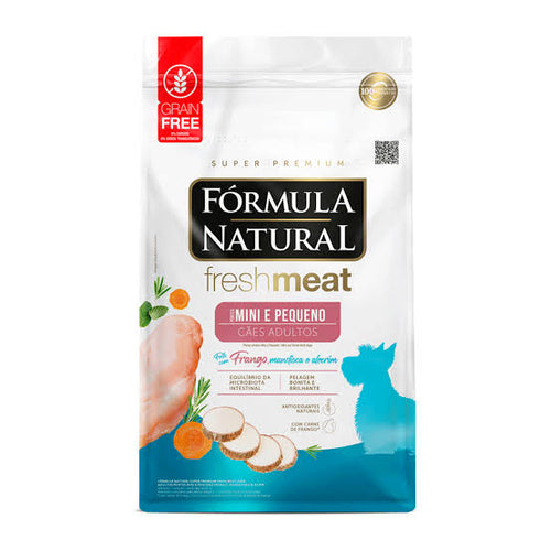 Ração Fórmula Natural Fresh Meat Cães Adultos Mini e Pequeno Frango 2,5 Kg