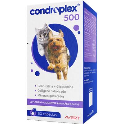 Condroplex 500 Avert com 60 Cápsulas