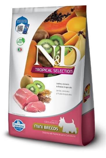 Ração N&D Tropical - Cão Adulto - Porte Pequeno - Suíno - 2,5kg