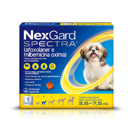 Nexgard Spectra P 3,6 A 7,5kg 1 Tablete